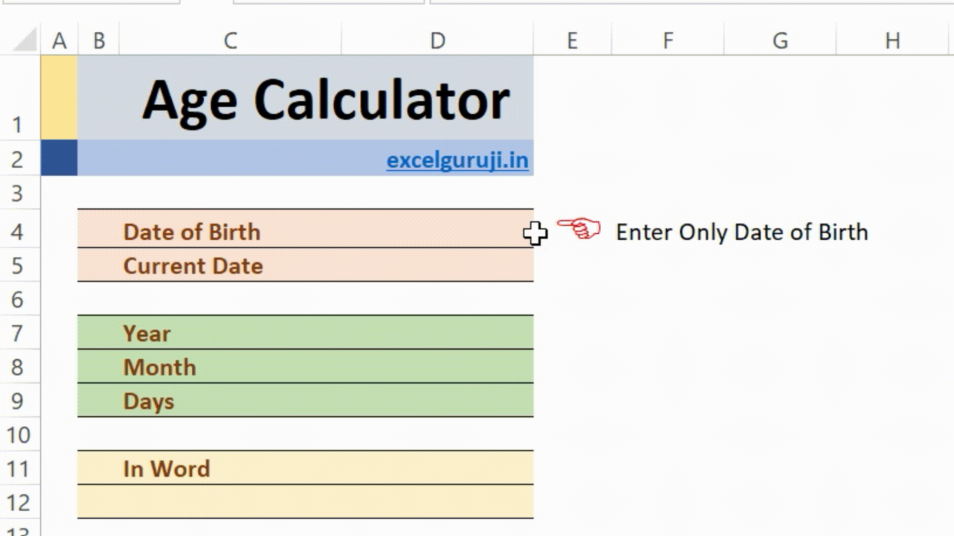 Age Calculator GIF