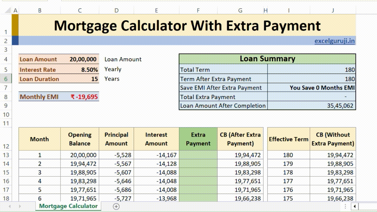 Mortgage Calculator GIF