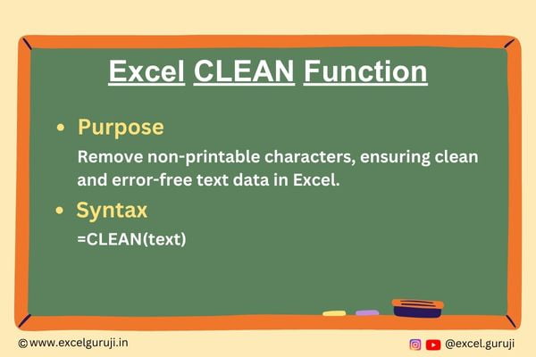 Excel CLEAR Function