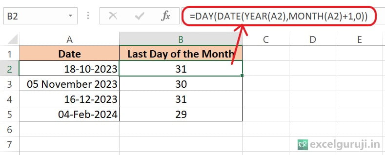 Excel-DAY-Function-Example-3