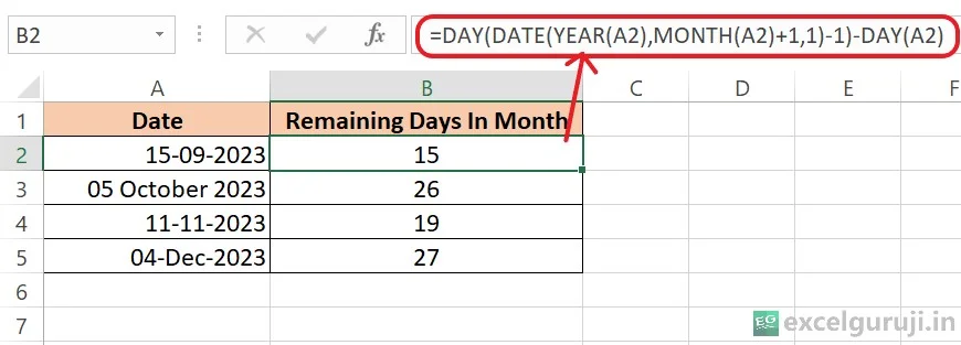 Excel-DAY-Function-Example-4 Excel DAY Function Example 4