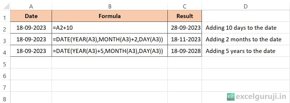 Excel-Date-Function-Example-2