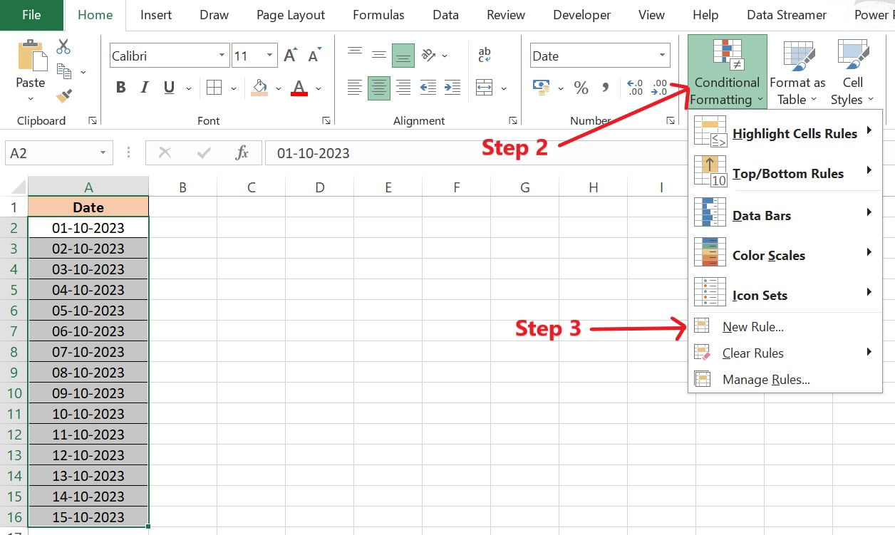 Excel-WEEKDAY-Function-Example