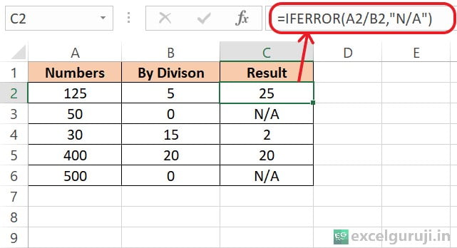 Excel-IFERROR-Function-Example-1-1