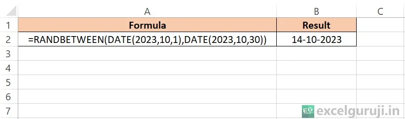 Excel-RANDBETWEEN-Function-Example-3 Excel RANDBETWEEN Function Example 3
