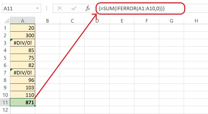 Excel-SUM-Function-Example-6