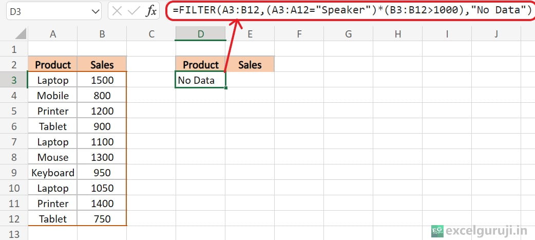 Excel-FILTER-Function-Example-4