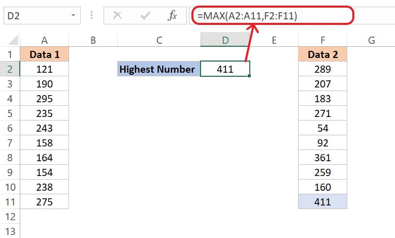 Excel-MAX-Function-Example-2