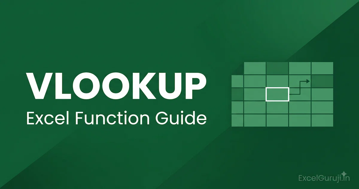 Excel VLOOKUP function guide - lookup value in a table using VLOOKUP formula