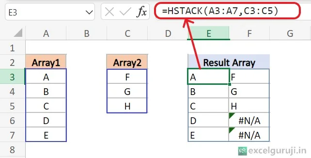 Excel-HSTACK-Function-Example-3
