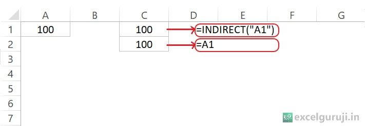 Excel-INDIRECT-Function-Example-2