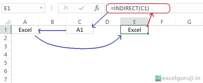 Excel-INDIRECT-Function-Example-4