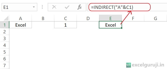 Excel-INDIRECT-Function-Example-5