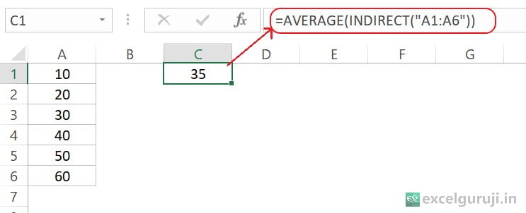 Excel-INDIRECT-Function-Example-6