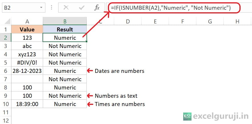 Excel-ISNUMBER-Function-Example-2-1