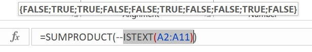 Excel-ISTEXT-Function-Example-4