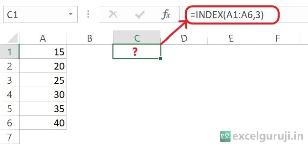 Excel Online Test 15 Q1