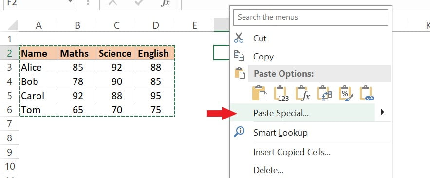 Excel-TRANSPOSE-Function-Example-7