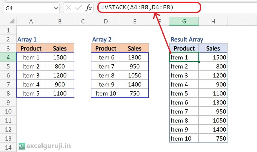 Excel-VSTACK-Function-Example-1