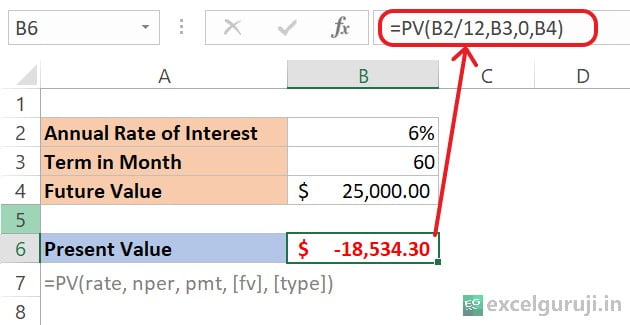 Excel-PV-Function-Example-2