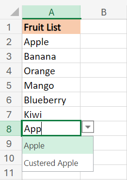 How to Create a Drop Down List in Excel Searchable