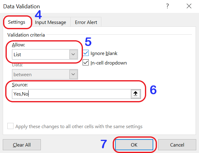 How to Create a Drop Down List in Excel Manually Choice 2