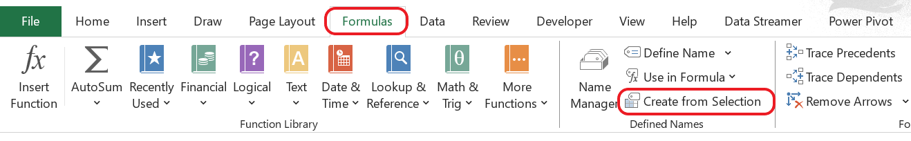 Simple Adding: Using Named Ranges