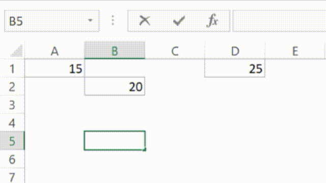 Add Up Numbers Yourself in Excel